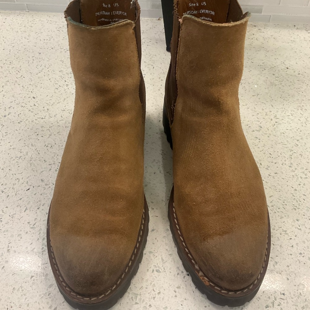 Thursday Boot Company Tan Ankle Boots